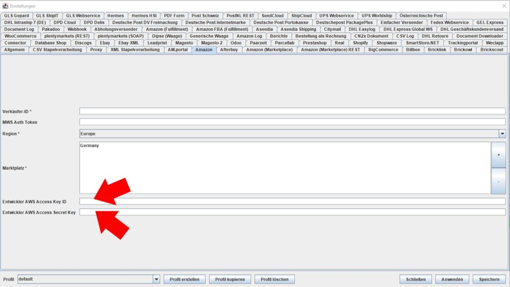 Amazon Entwickler AWS